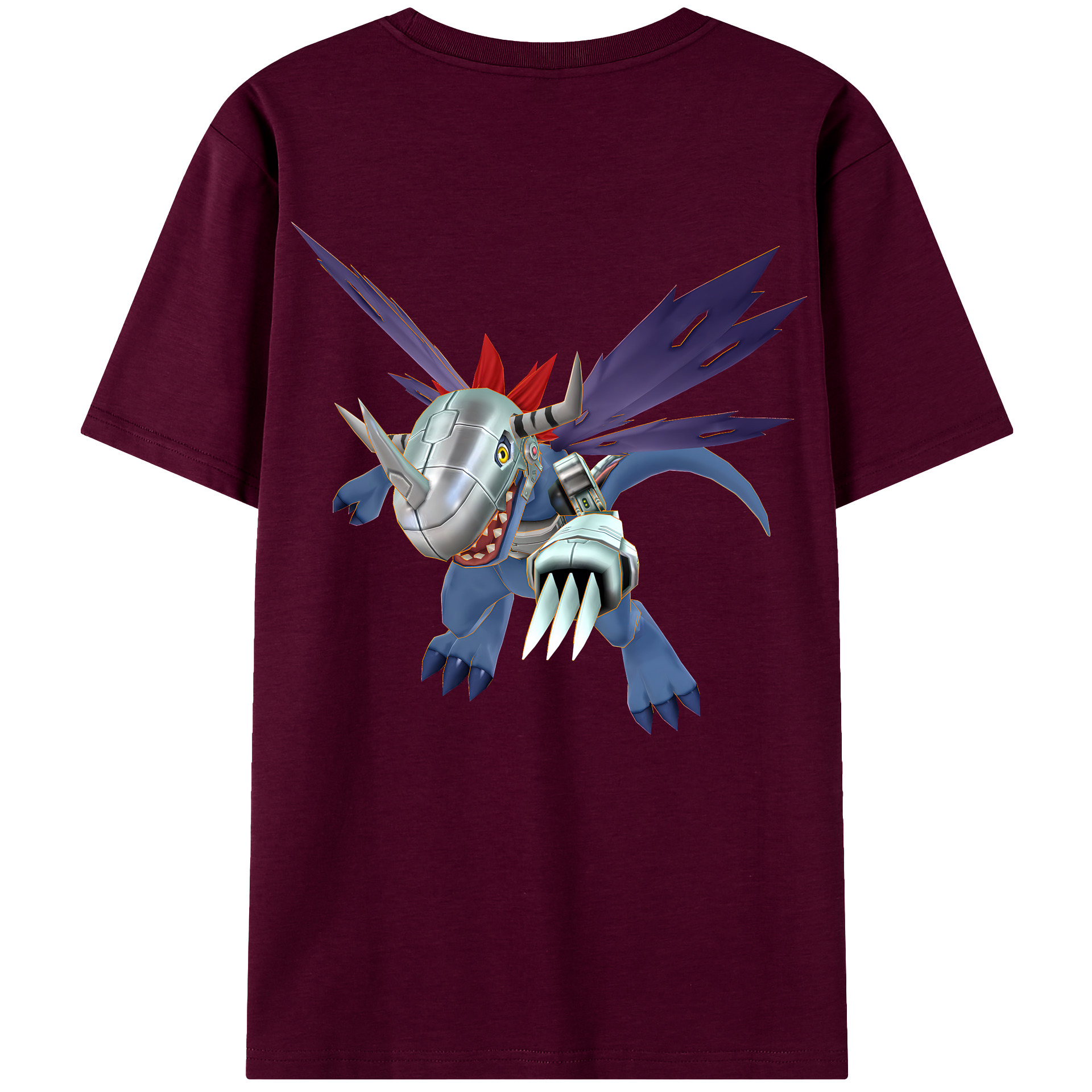 （画像用） Digimon デジタルモンスター/デジモン レディース半袖Tシャツ(バックプリント)